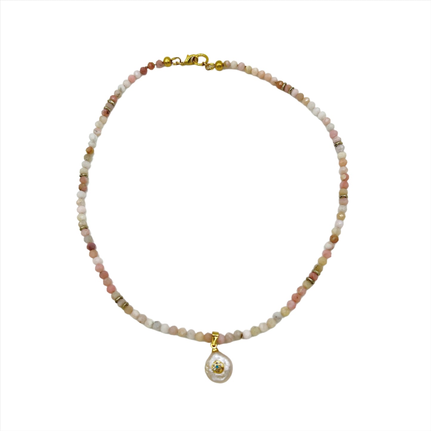 stella beaded necklace